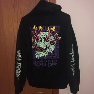 Sketchy tank hoodie